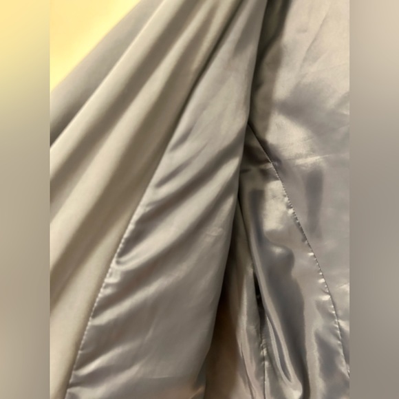 Banana Republic Open Front, Gray color Blazer Jackets, Size 14 - Picture 4 of 4